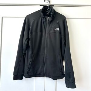 The North Face black fleece jacket